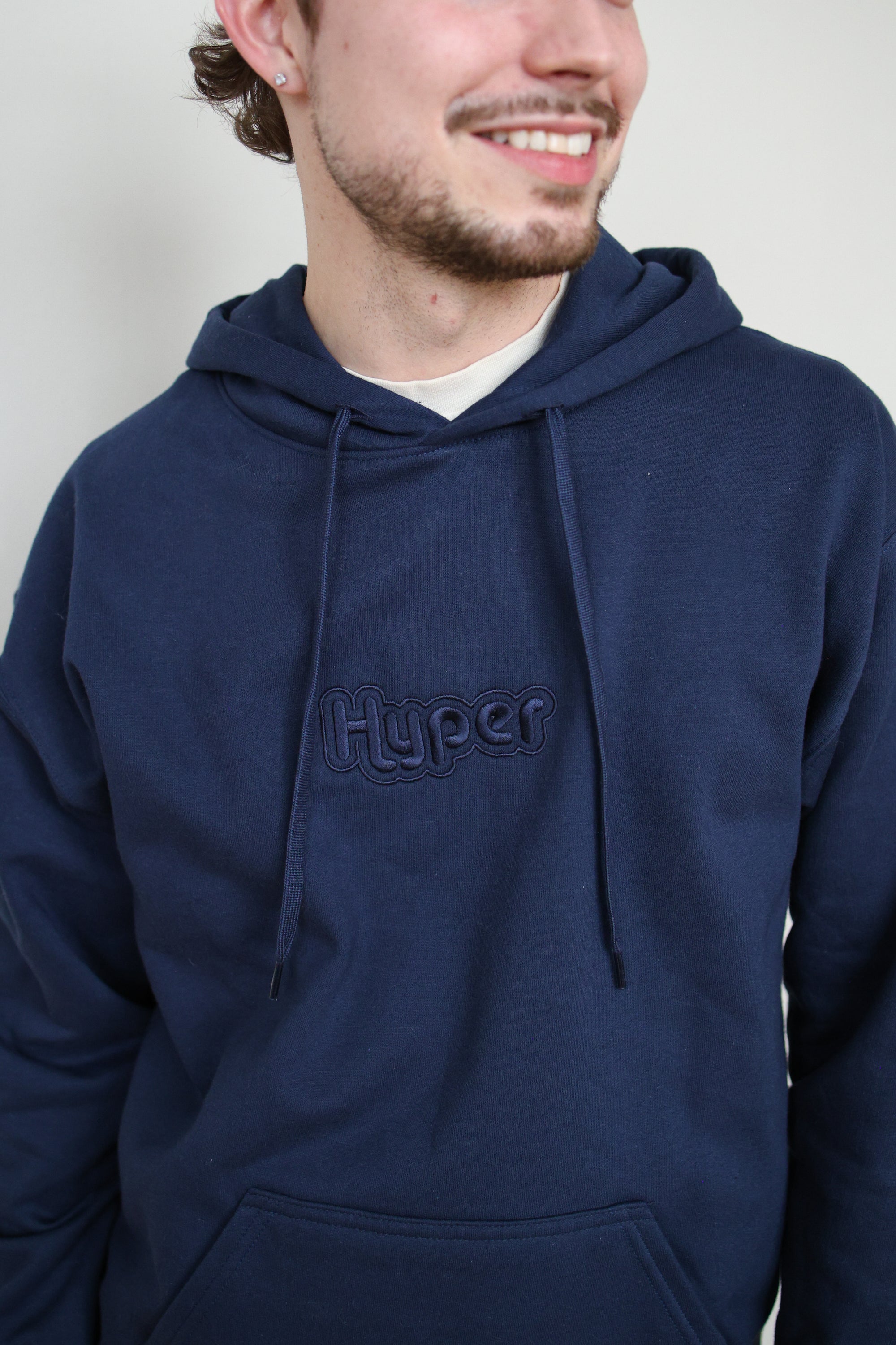 Hyper Navy Hoodie