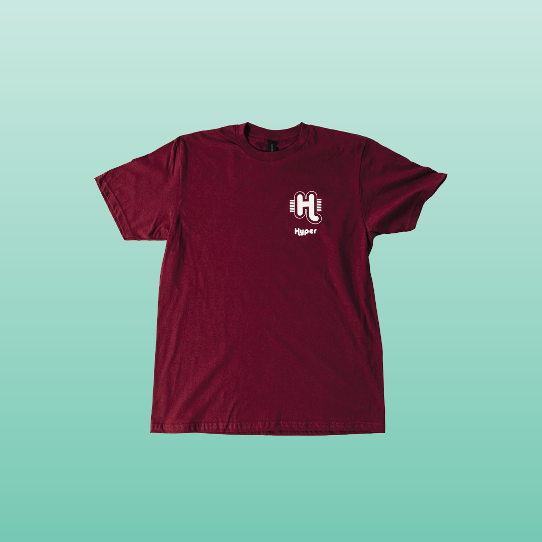 Maroon Plain T-Shirt
