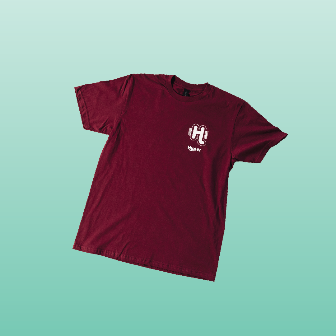 Maroon Plain T-Shirt