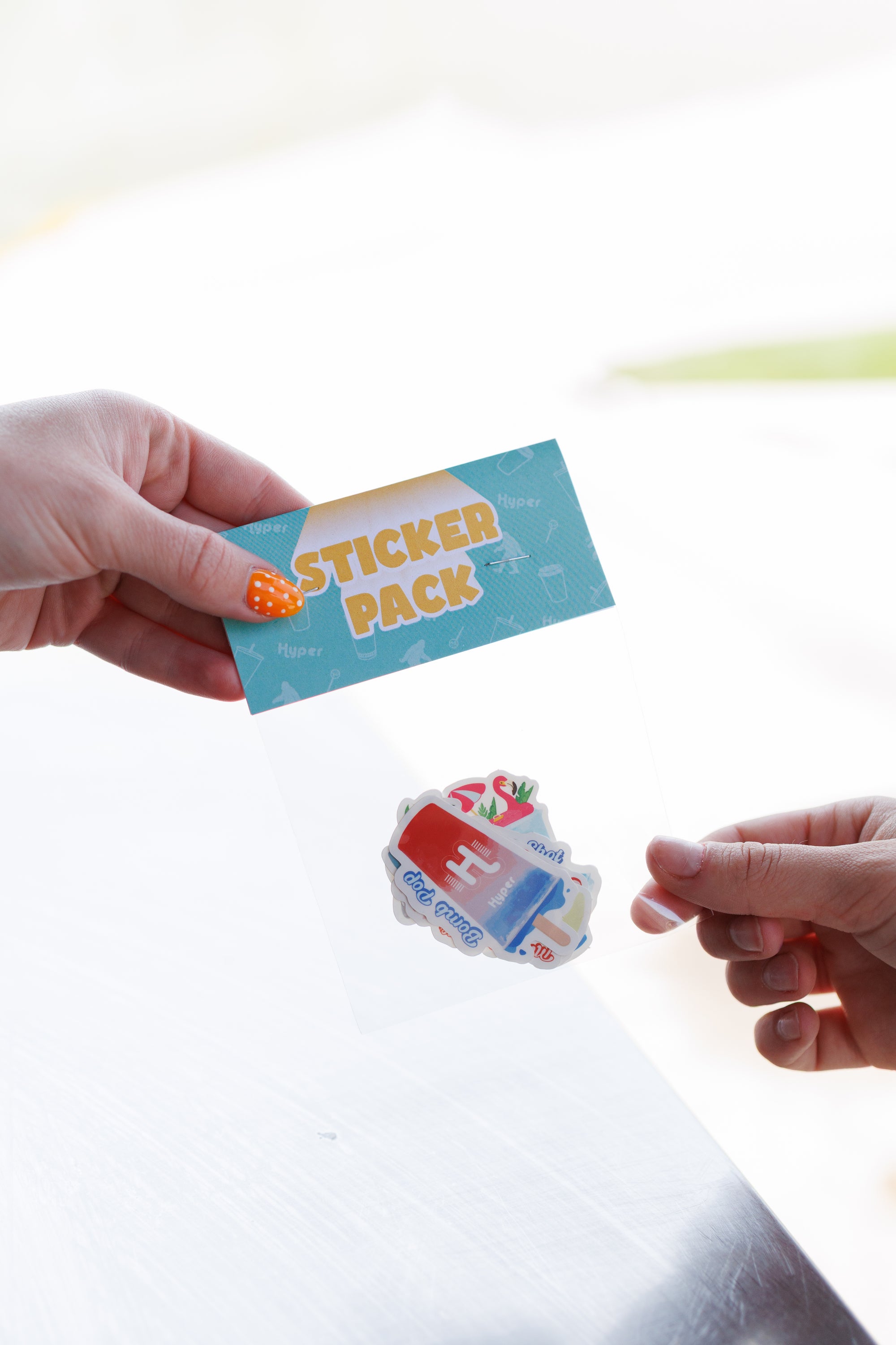 Sun Filled Sticker Pack – Hyper Energy Bar